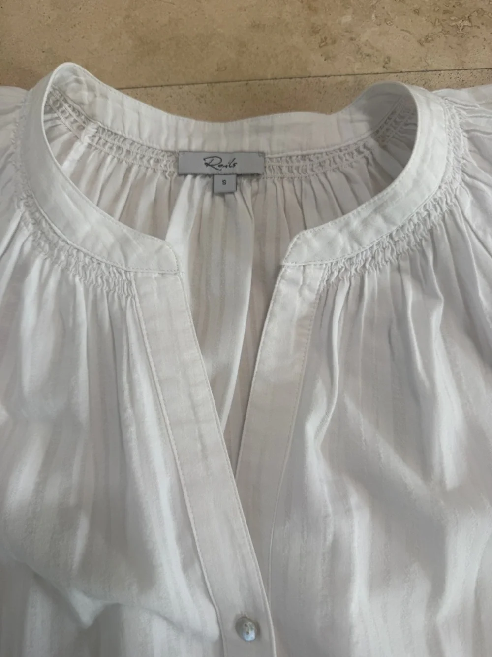Rails White Alena Organic Cotton Top - Picture 5 of 8